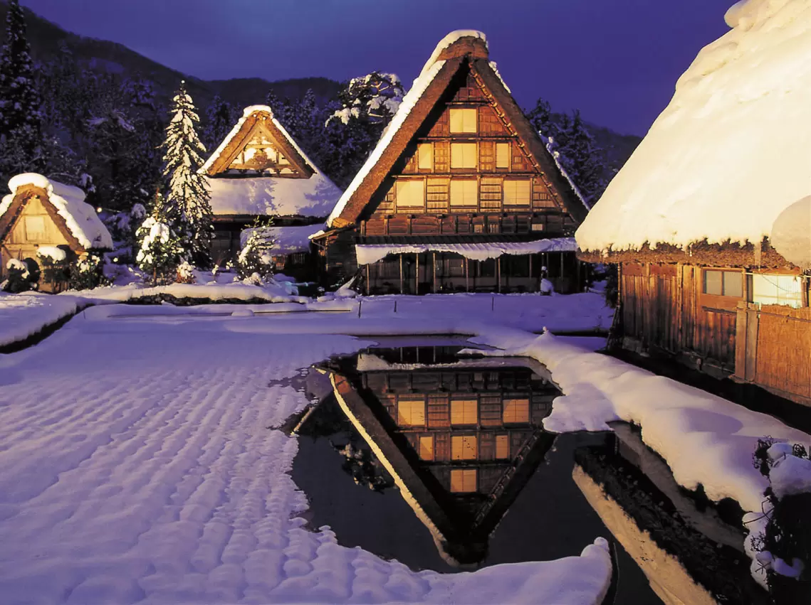 美しい合掌造り白川郷 世界遺産白川郷合掌造り集落】アクセス・営業時間・料金情報