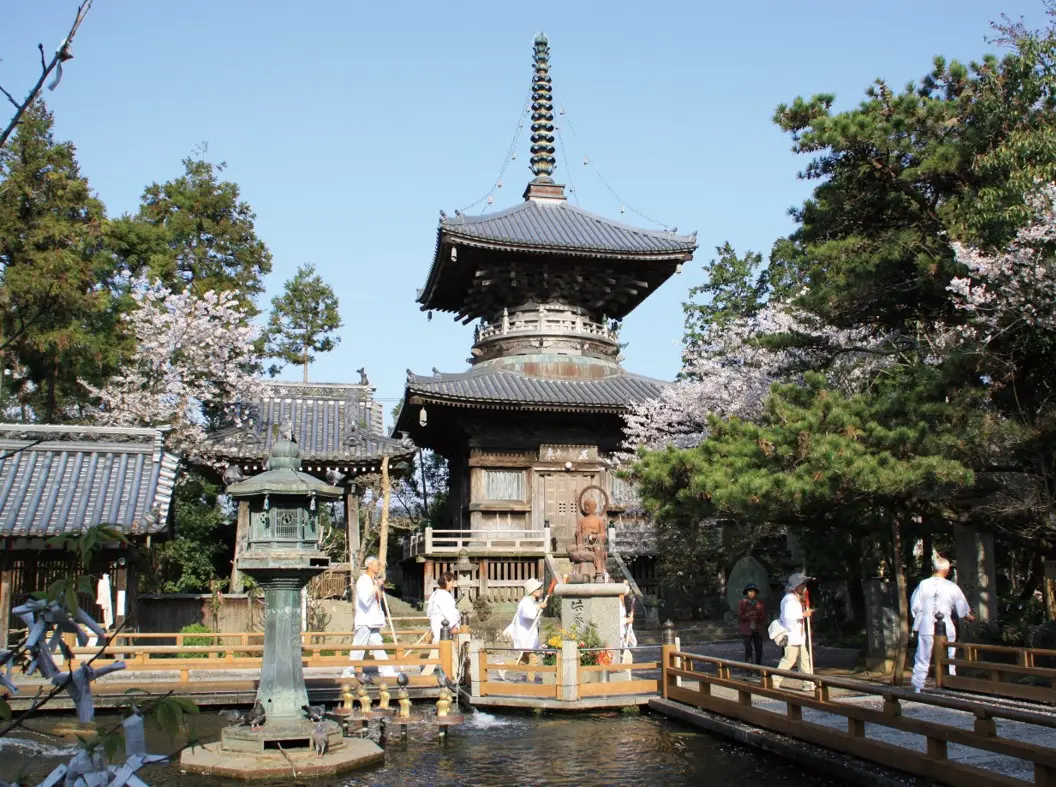 四国八十八ヶ所霊場第1番札所霊山寺〜第88番