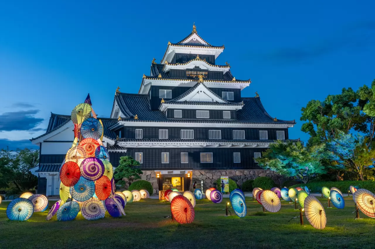 夏の幻想庭園・烏城灯源郷のアクセス・営業時間・周辺スポット