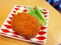 Freshly fried croquette shop!