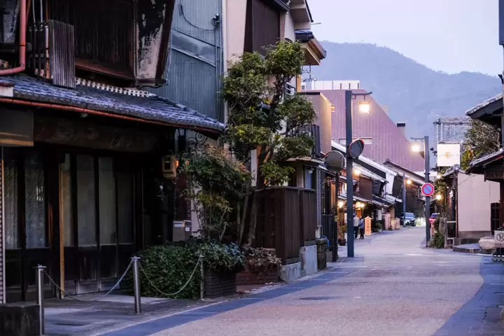 川原町的舊街道