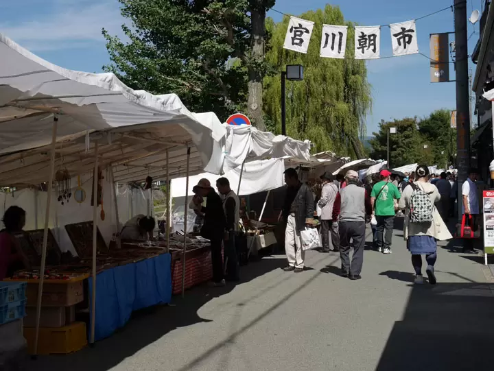 Hida Takayama Miyagawa Morning Market